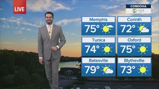 A cool start to a warming 7-day forecast with no rain in sight