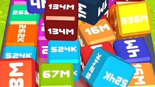 Merge Cube 2048 3D - ASMR Gameplay (Cubes Math, Level Up NumberBlocks Jelly Balls) Inka Kubes screenshot 4