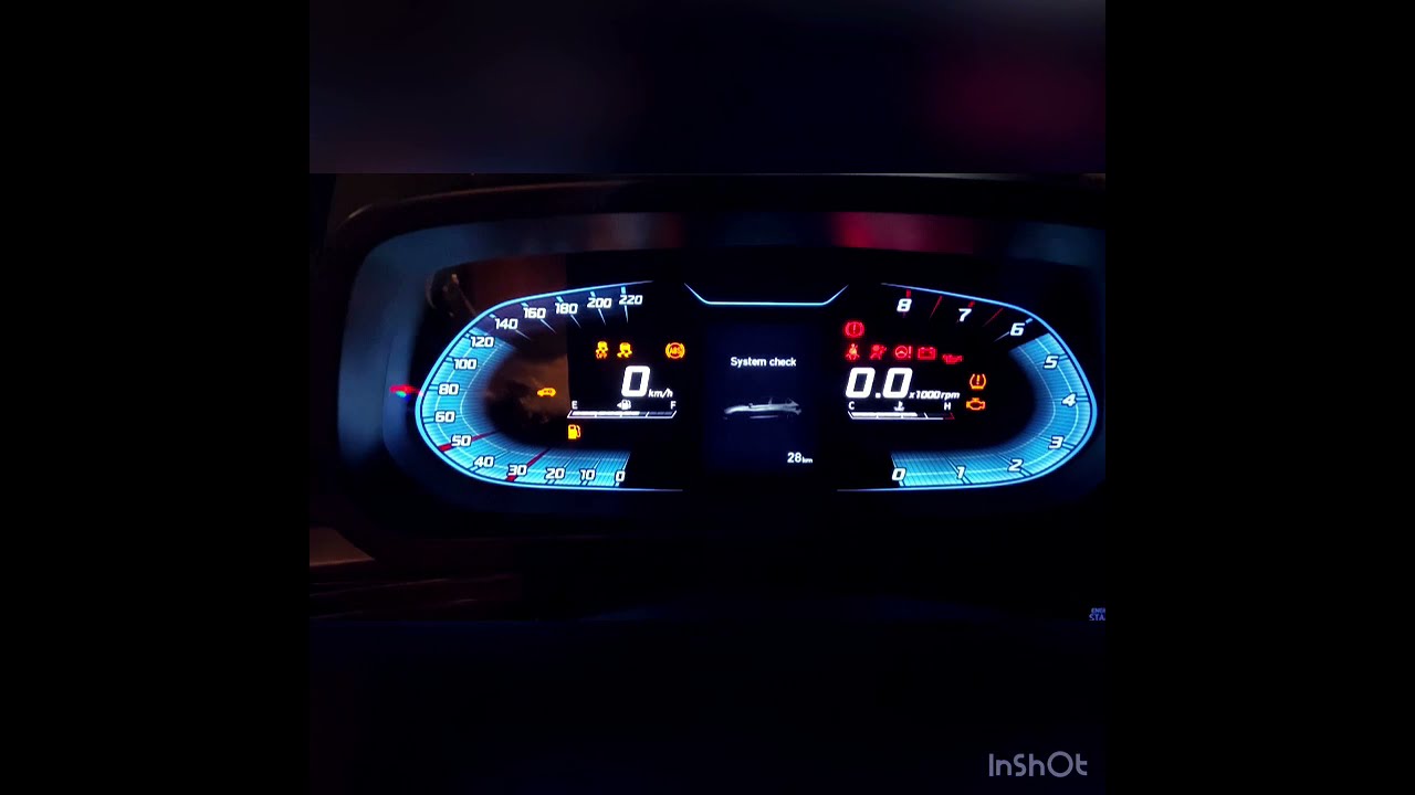 Hyundai i20 Ignition. Most beautiful instruments cluster 