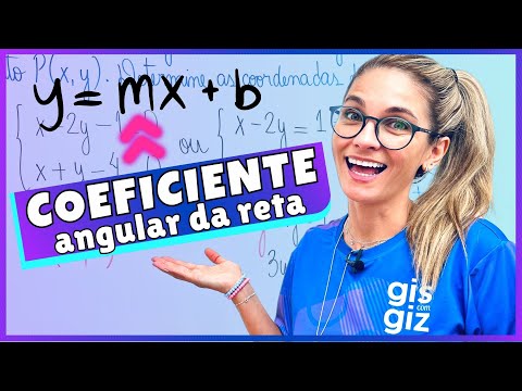 COEFICIENTE ANGULAR DA RETA - GEOMETRIA ANALÍTICA