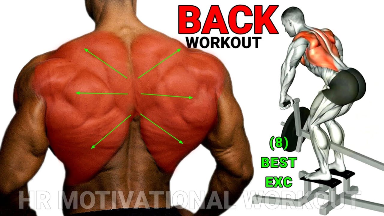 8 Effective Exercises For Wider Back Workout Youtube