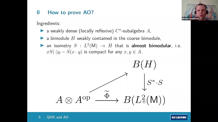 Quantum Markov semigroups and the Akemann-Ostrand ...