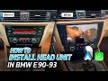 How To Install A 9 CarPlay Head Unit On BMW E90
