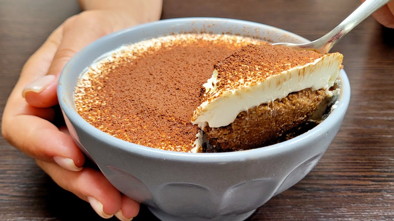 Haferflocken – Tiramisu! Zuckerfrei! Jeder liebt es – sogar Kinder 🔥