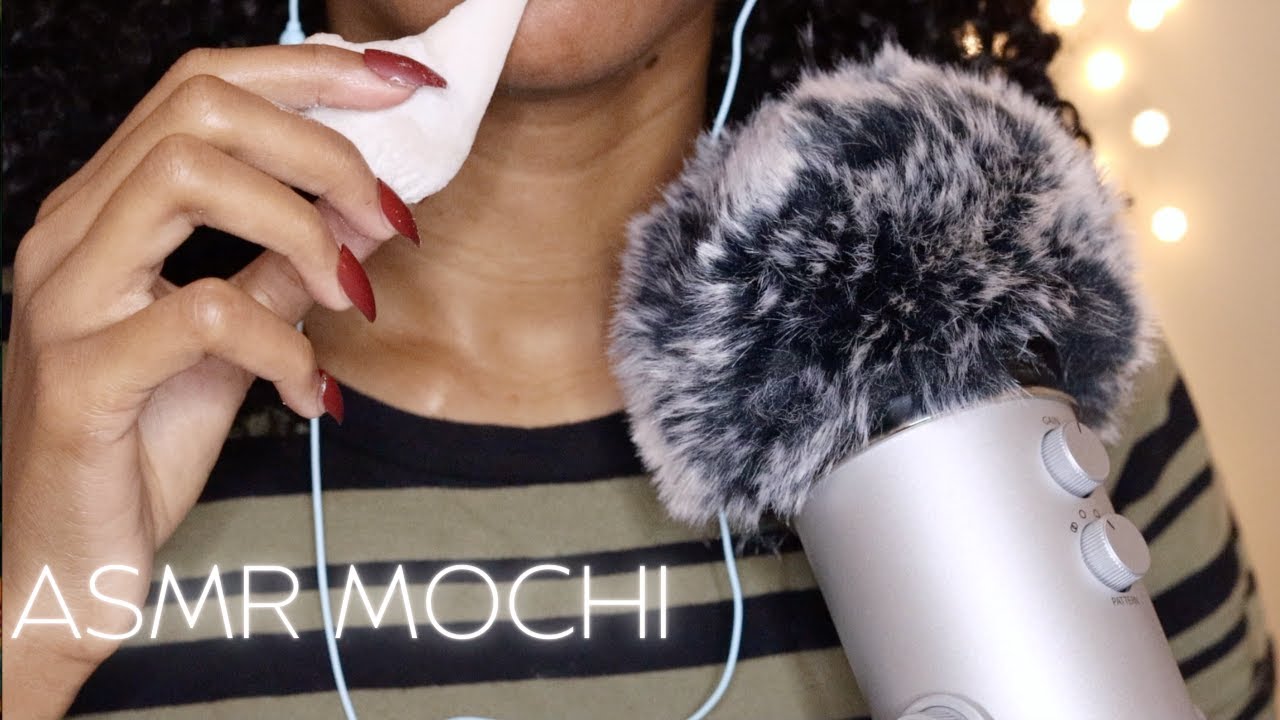 No Talking ASMR Eating Mochi Ice Cream