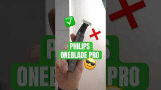 Philips OneBlade Pro - Der Barttrimmer für echte Profis!