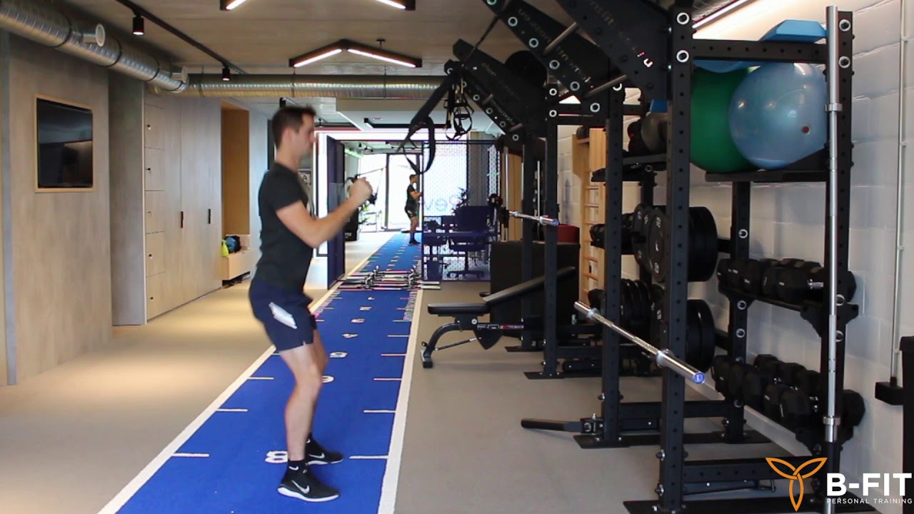 Suspension trainer assisted squats YouTube