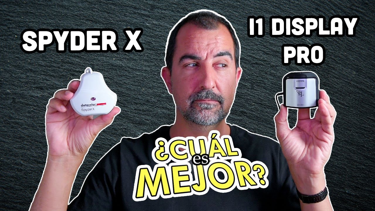 SPYDER X vs i1DISPLAY PRO, ¿CUAL ES MEJOR? YouTube