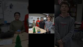 Christmas Tree Stem Challenge At Washington Upper Elementary