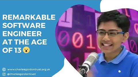 Tanmay Bakshi- Software Engineer At Age 13 | Charles Gordon Trust