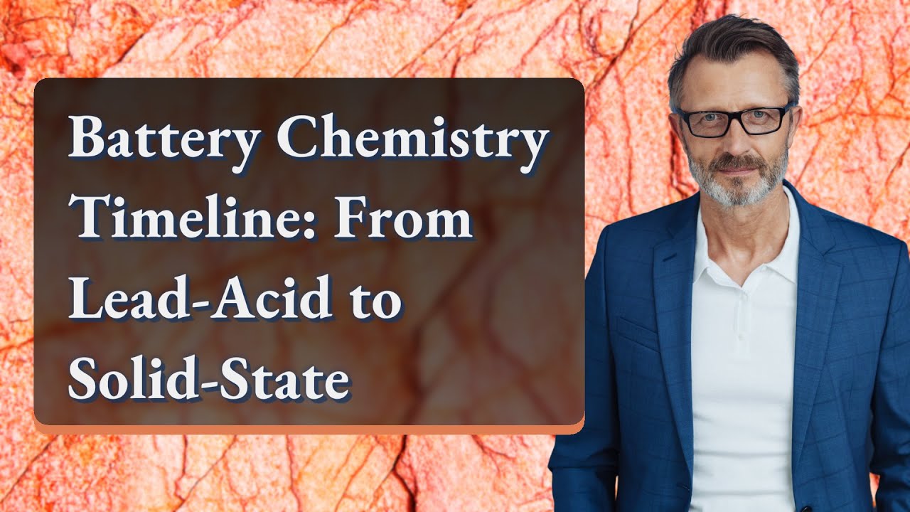 Battery Chemistry Timeline: From Lead-Acid to Solid-State