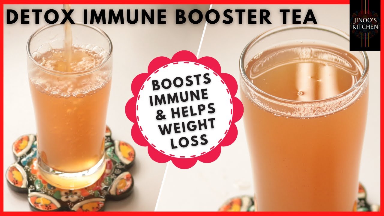 Immune Boosting Detox tea Cinnamon ginger honey tea for weight loss