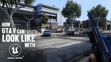 GTA 6 | Unreal Engine 5 | Gameplay Concept | Reshade by Playable | QuantV | Ray-Tracing