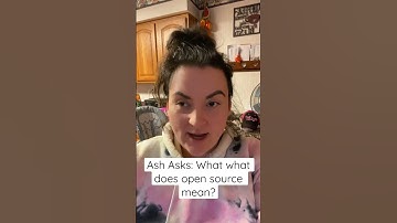Ash Asks: What does open source mean? #opensource #crypto #bitcoin #finance #education