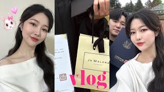 남사친 졸업식 가기전 Vlog🎓🛍️•물결고데기추천/하는법 🫧(feat.오파트라)•조말론향수선물•뒷담도 같이 까용•