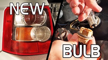 Tail Light Bulb Replacement or Upgrade - Range Rover Sport or LR3