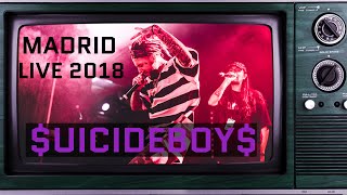 $uicideboy$ - Live in MADRID 24.02.2018| FULL CONCERT l PRE WW3 TOUR 2018|G59| SUICIDEBOYS |[PRORAB]