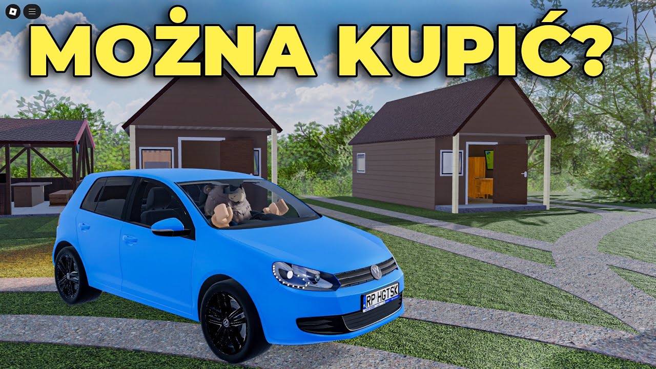ZNALAZŁEM DOMKI NA WYNAJEM Z NOWEJ AKTUALIZACJI PCD - Hogaty w Roblox - Polish Car Driving