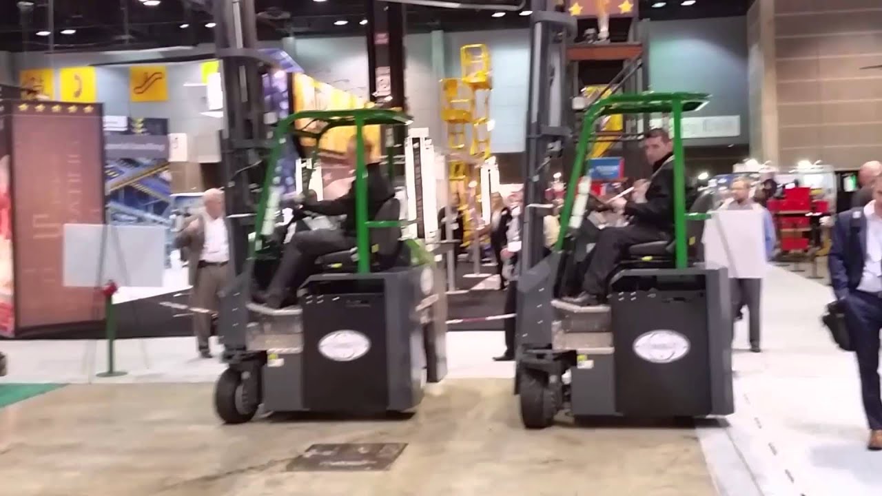 CombiLift's Forklift Dance at ProMat 2015 YouTube