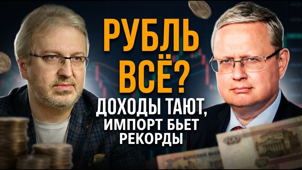 Михаил Делягин | Рубль всё? Доходы тают, импорт бьет рекорды | П...п... с Делягиным