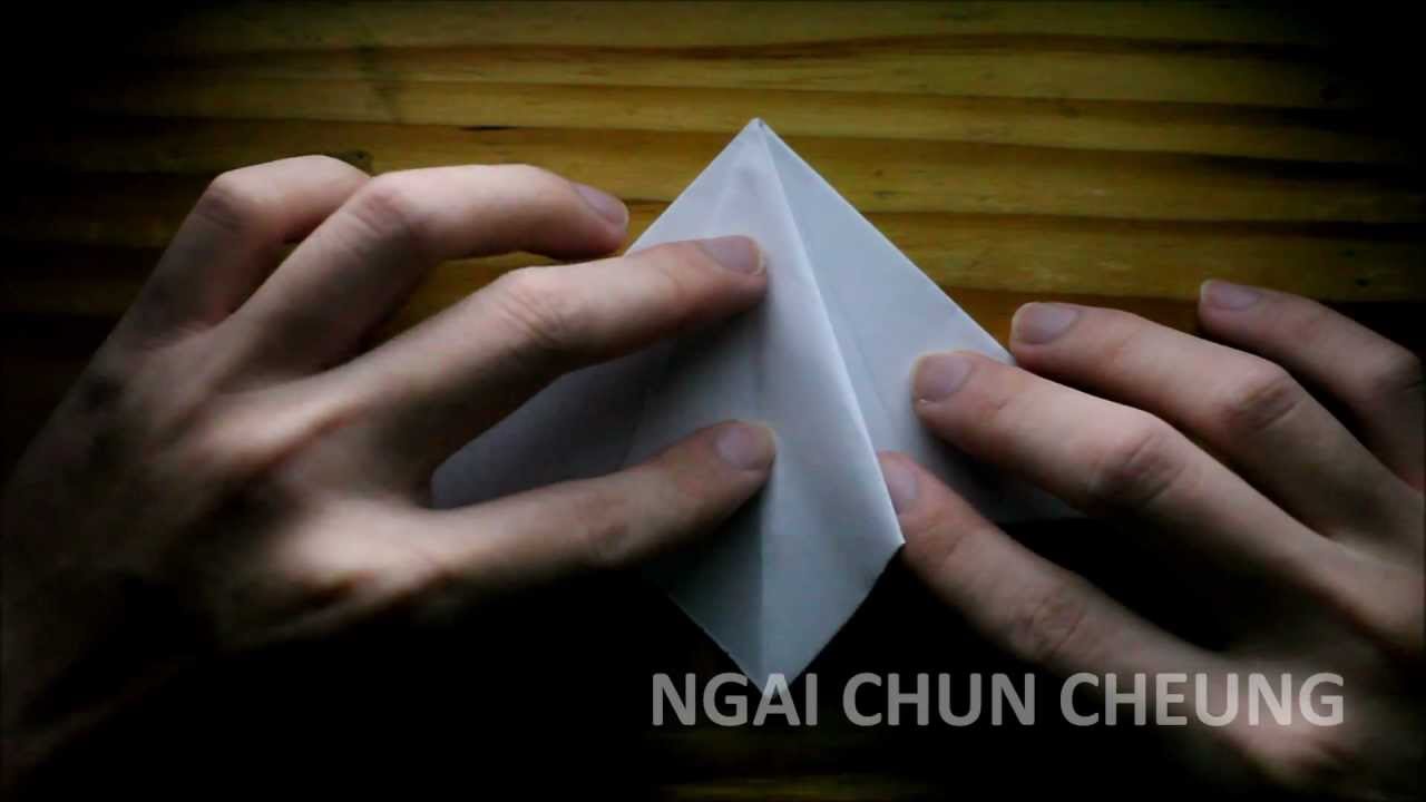 Origami Tsuru Bookmark YouTube