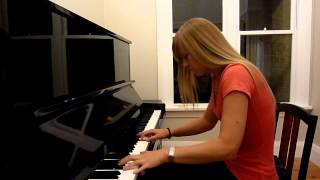 Lara plays the Inspector Gadget Theme on piano