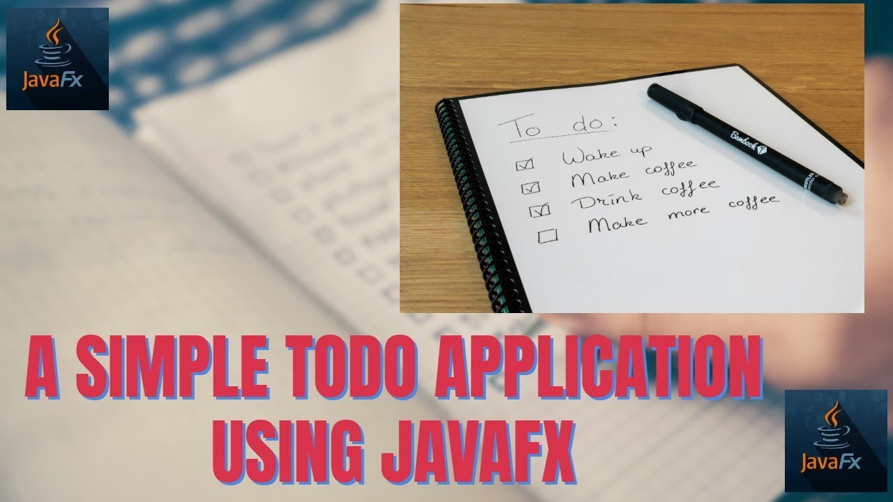 🎬 JavaFX To-Do List Tutorial: Build Your First Desktop App 🚀 - YouTube