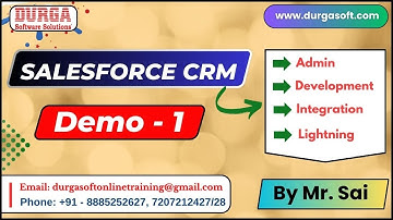 SALESFORCE CRM tutorials || Demo - 1 || by Mr. Sai On 14-04-2025 @9AM IST