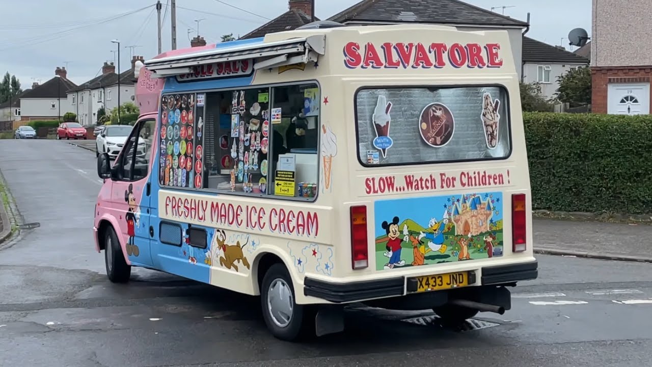 SALVATORE! New Ice Cream Van doing my area..