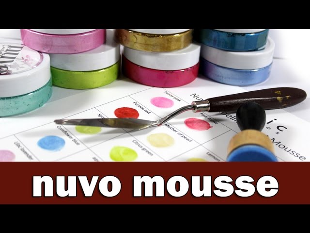 Tonic Studios 804n Nuvo Mousse Décorative Mother of Pearl 62,5 g 