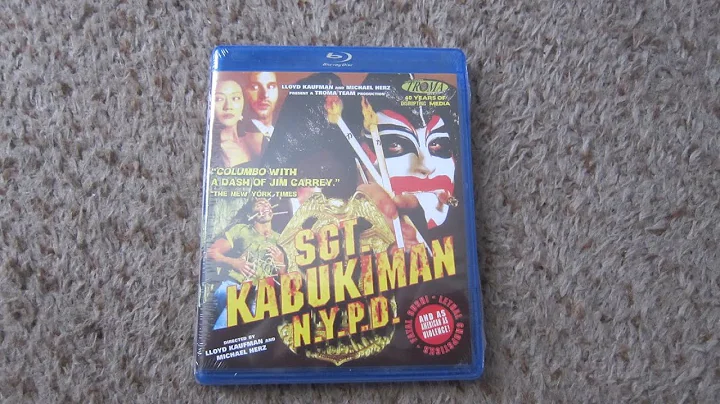 Sgt. Kabukiman N.Y.P.D. Blu Ray Unboxing