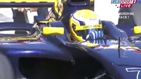 Leader Pantano pitstop - 2005 GP2 Round 4 Nurburgring Race 1