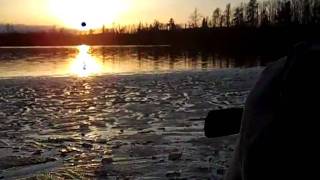 BWCA, Tuscarora Lodge and Outfitters: Ice Out on Round Lake
