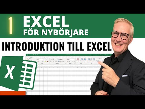 Video: Hur Man Lär Sig Att Använda Excel