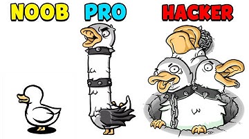 NOOB vs PRO vs HACKER - Clusterduck
