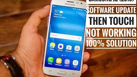 Samsung j2 2016 (j210f) software update then touch not working solution