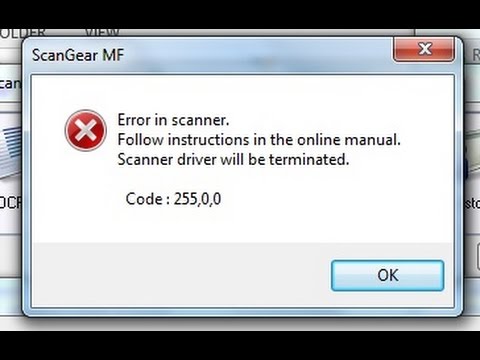 PIXMA MP250 Scanning* - Scanner Not ERROR RESOLVED ✓ YouTube