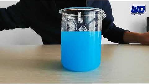 SAP Water Absorption Effect Test by WellDone