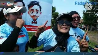 Radar Jatim : komunitas mak mak kec wilangan senam Gemoy