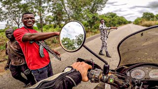 CORRUPT POLICE in Ivory Coast | Motorcycle World Tour | Africa #29