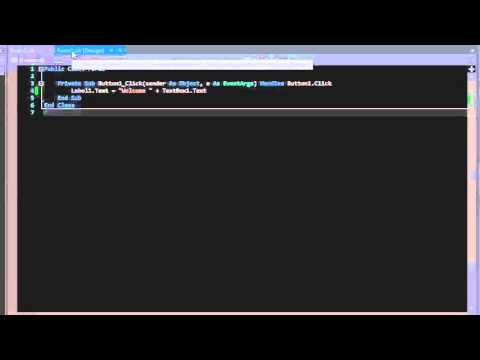 Visual studio 2013 tutorial for Beginners   Ep12   Saving user settings