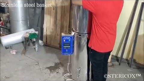 70 Liters Fully Automatic Vertical Autoclave Double Drum