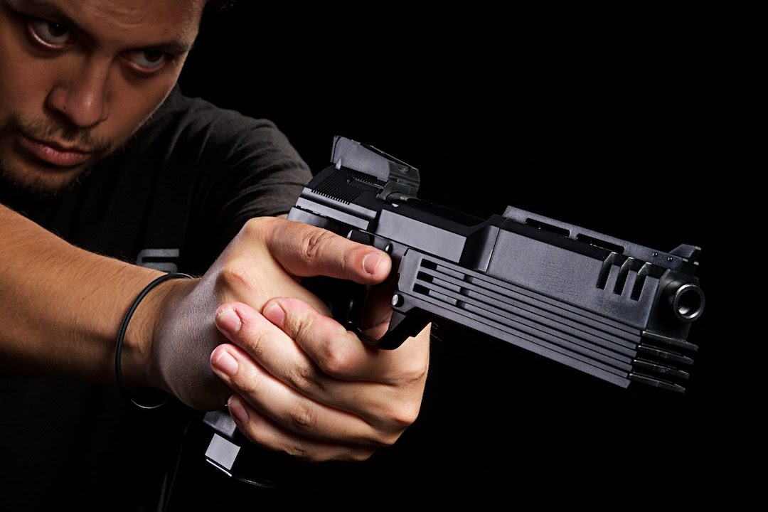 KWA M93R NS2 for Airsoft Only! Details about   Robocop Auto9 Silencer and Rear sight for ASG 