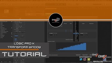 ➢How To  Humanize Drums In Logic Pro X Inside The Transfrom Window Tutorial DailyHeatChecc