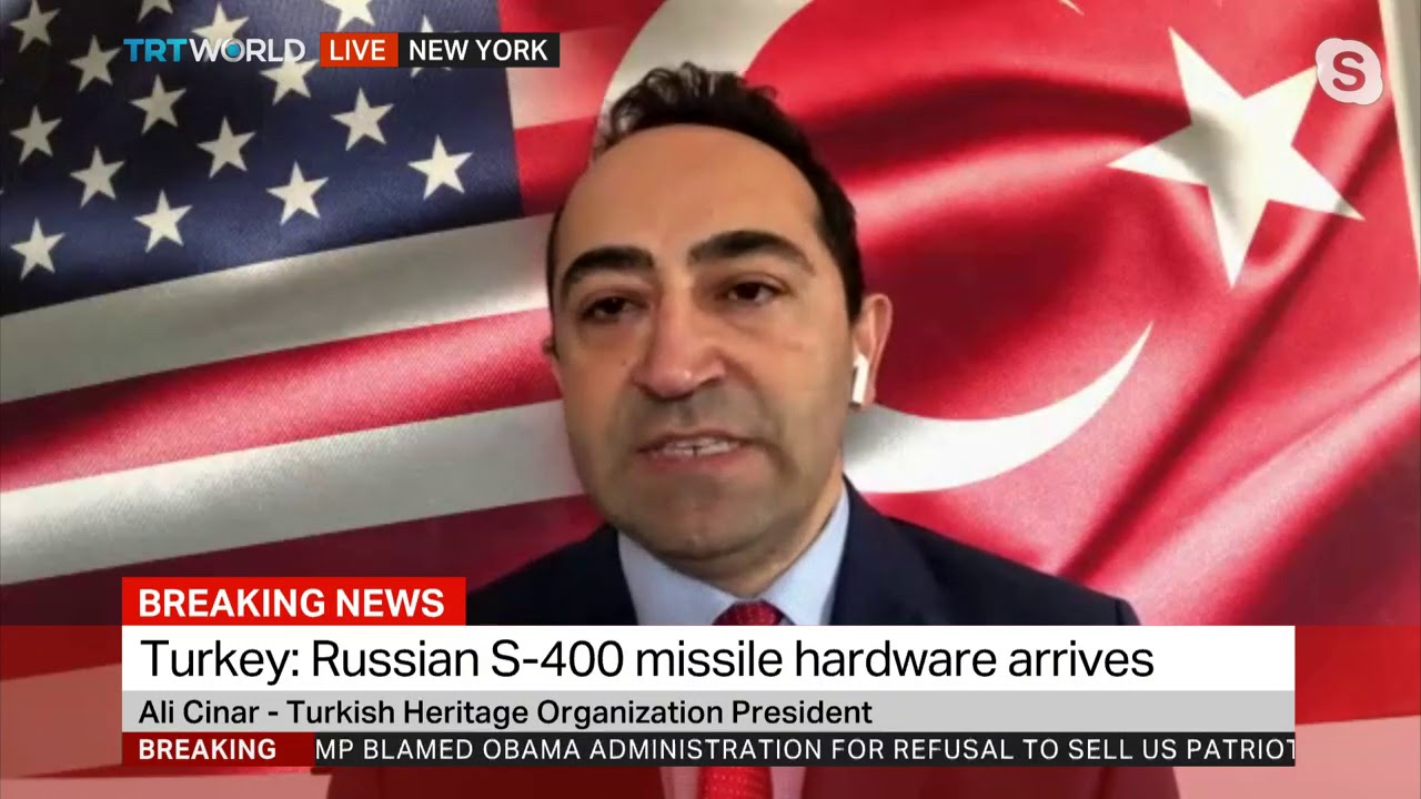 S-400 Delivery: Interview with Ali Cinar newspaper mockup