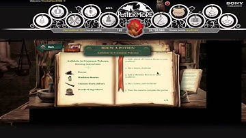 Pottermore Potions- Antidote to Common Poisons