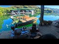 海上の別荘で自転車駆動式小舟を作って釣りキャンプしてみたよ！