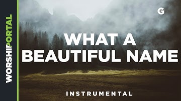 What A Beautiful Name - Male Key - G - Instrumental