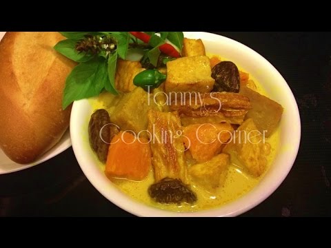 Ca Ri Chay Vietnamese Vegetarian Curry Cach Nấu Ca Ri Chay Youtube