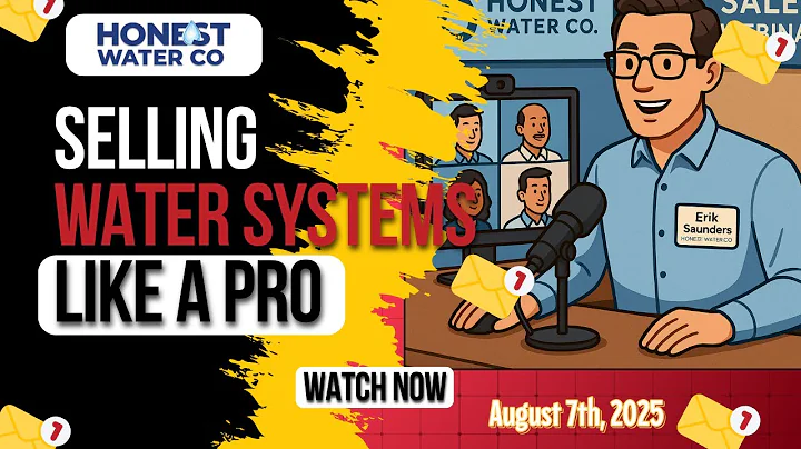 How to Sell Water Filtration Systems Like a Pro | Dealer Sales Training August 7th 2025
